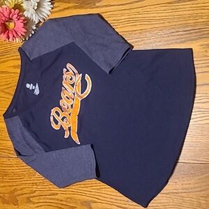 Chicago Bears 3/4 Sleeve Blue Shirt - Medium